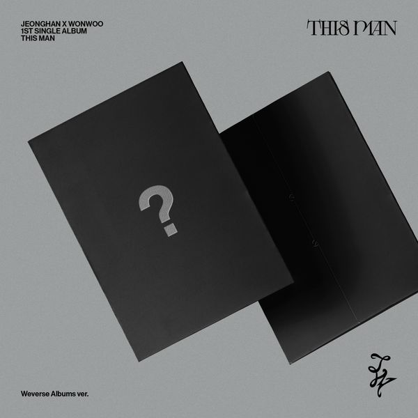 Jeonghan X Wonwoo (Seventeen) - THIS MAN (WeVerse Albums Ver.) + WITHMUU Lesezeichen - Seoul-Mate