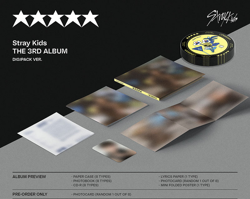 STRAY KIDS - 5-STAR (★★★★★) Digipack Ver.