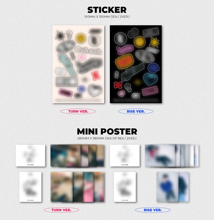 8TURN - 8TURNRISE (1st Mini-Album) - Seoul-Mate