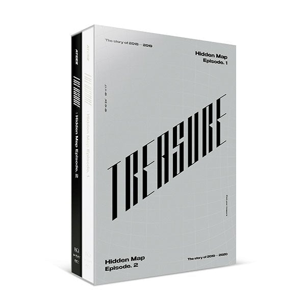 ATEEZ - TREASURE: Hidden Map Package (Ep. 1 + 2) - Seoul-Mate