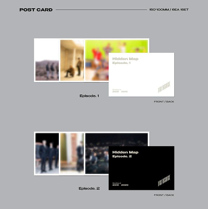 ATEEZ - TREASURE: Hidden Map Package (Ep. 1 + 2) - Seoul-Mate