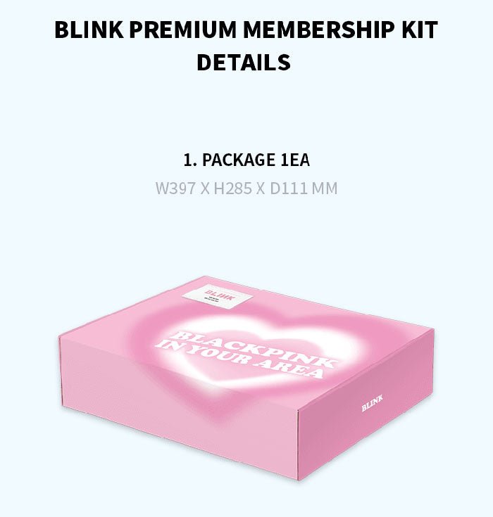 BLACKPINK - BLINK Membership Premium Kit - Seoul-Mate