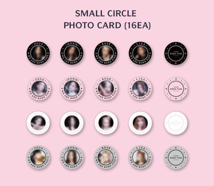Blackpink - Circle Photocard Set - Seoul-Mate