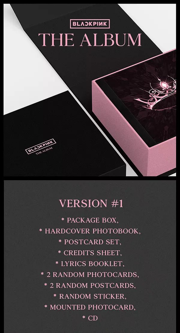 BLACKPINK - THE ALBUM (1st Full Studio-Album) - Seoul-Mate