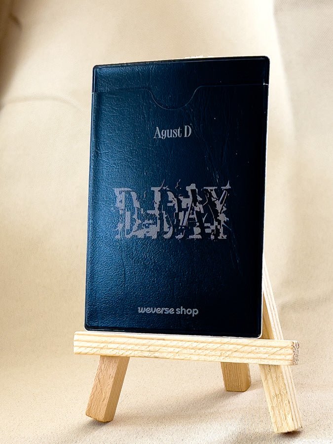 BTS - Agust D (SUGA) - D-Day WeVerse POB Card Pocket & L-Holder - Seoul-Mate