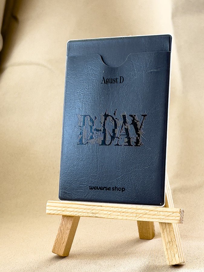 BTS - Agust D (SUGA) - D-Day WeVerse POB Card Pocket & L-Holder - Seoul-Mate
