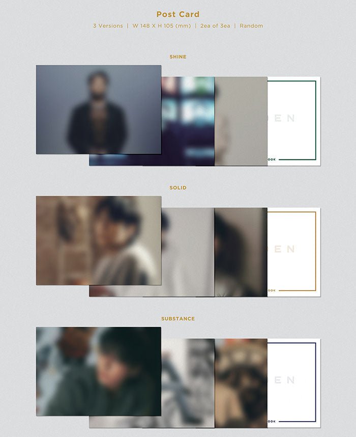 BTS Jung Kook - GOLDEN (1st Solo-Album) - Seoul-Mate