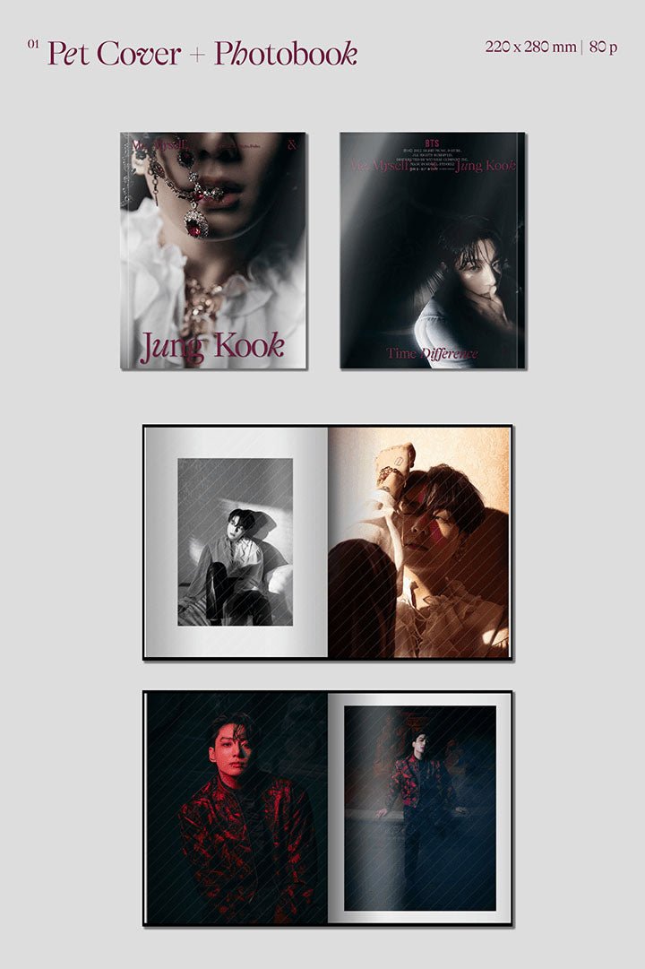 BTS - Me, Myself and Jung Kook 'Time Difference' Photobook - Seoul-Mate