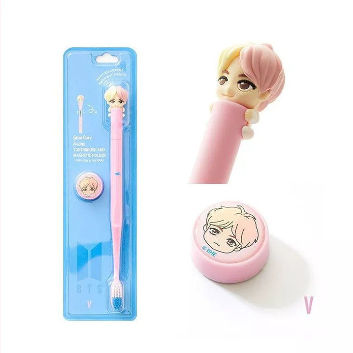 BTS - Member Zahnbürste & Magnet-Halterung - Seoul-Mate