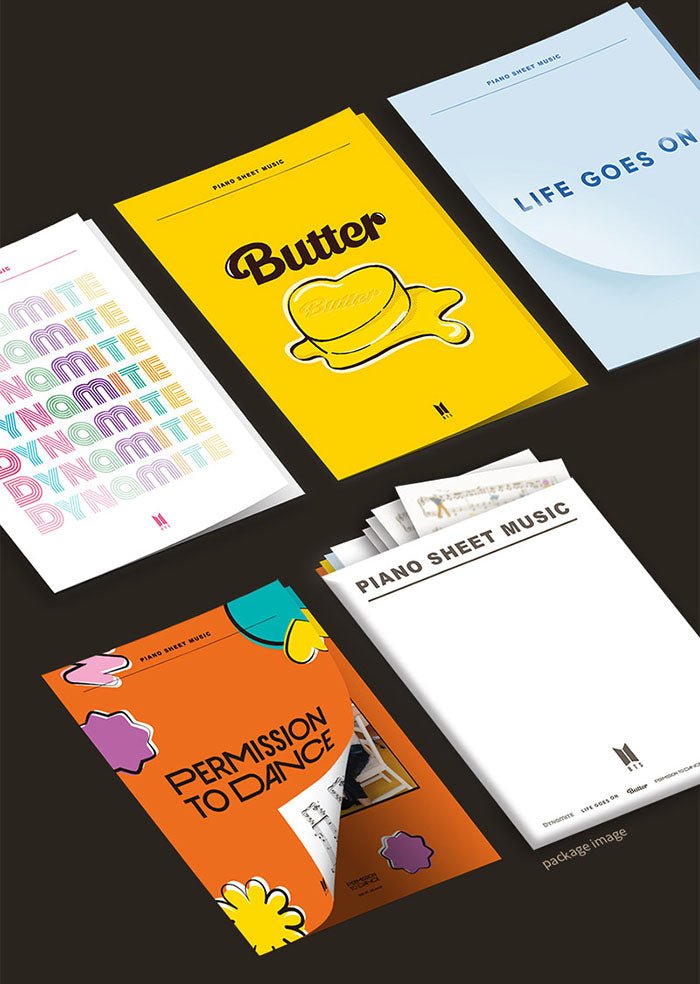 BTS - Piano Sheet Music Klaviernoten Set - Seoul-Mate