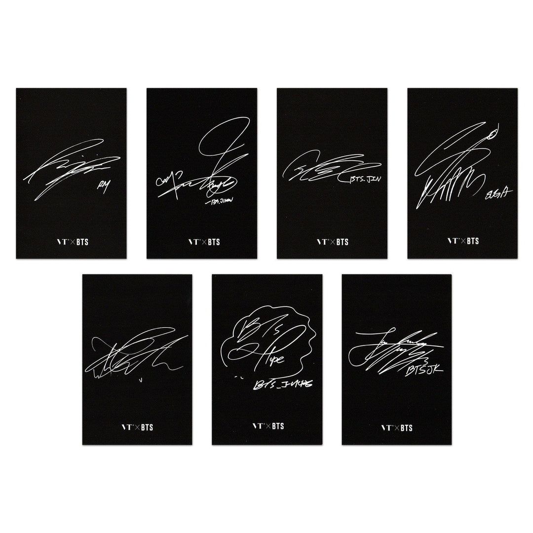 BTS x VT - Member Fotokarte
