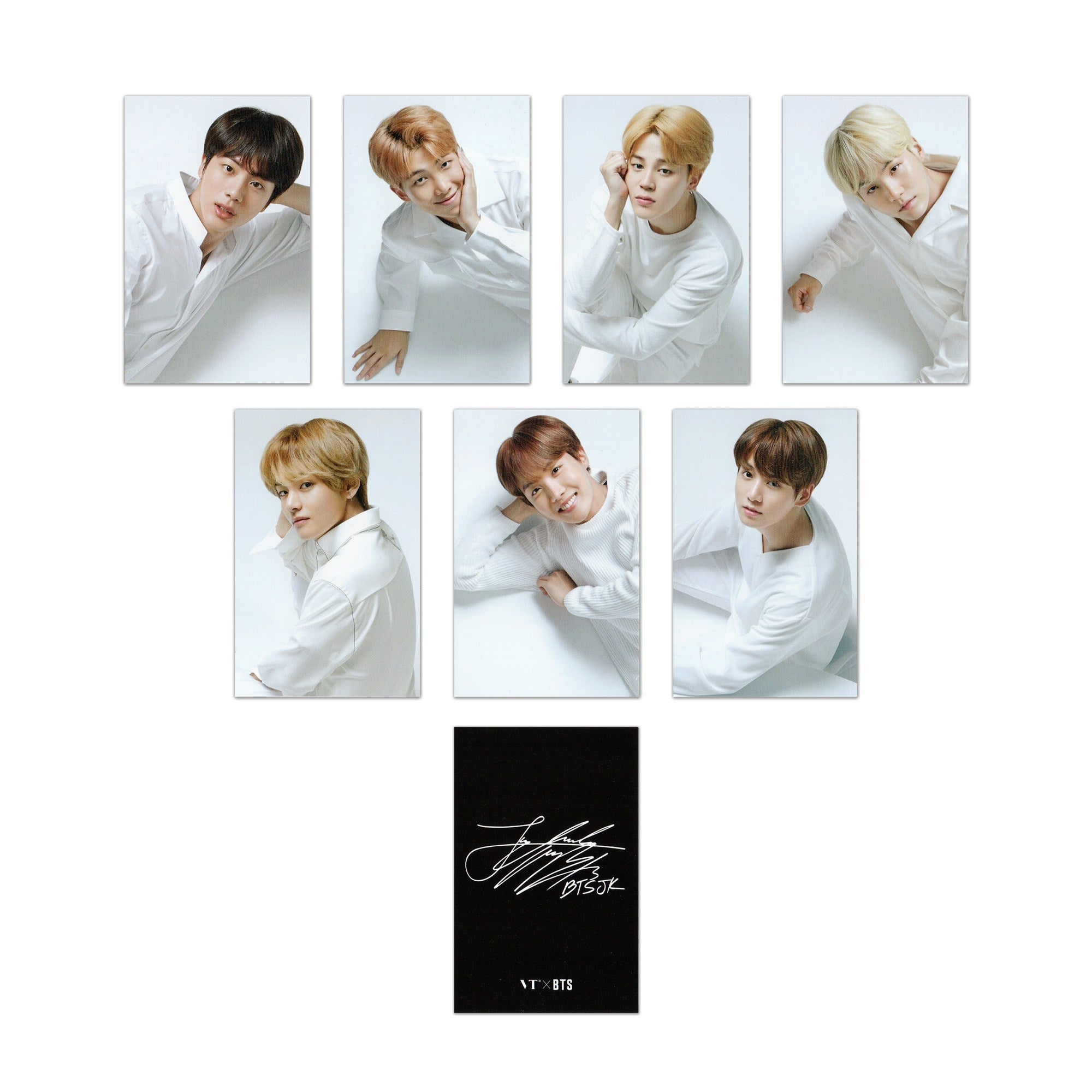 BTS Yet to Come in Cinemas Official Photocard JK V JIMIN JIN