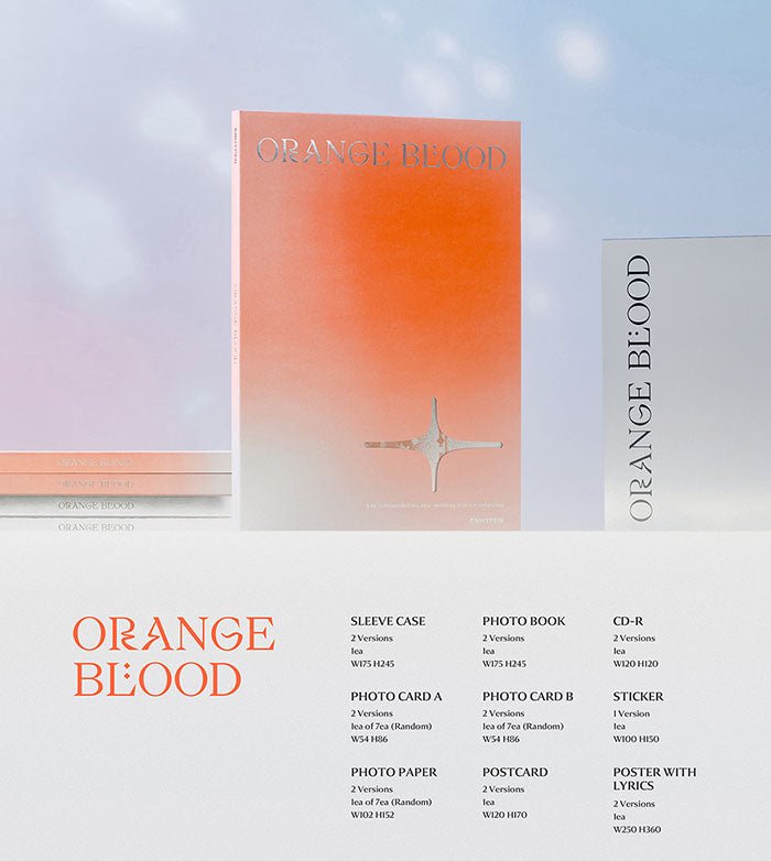 Enhypen - Orange Blood (5th Mini Album) - Seoul-Mate