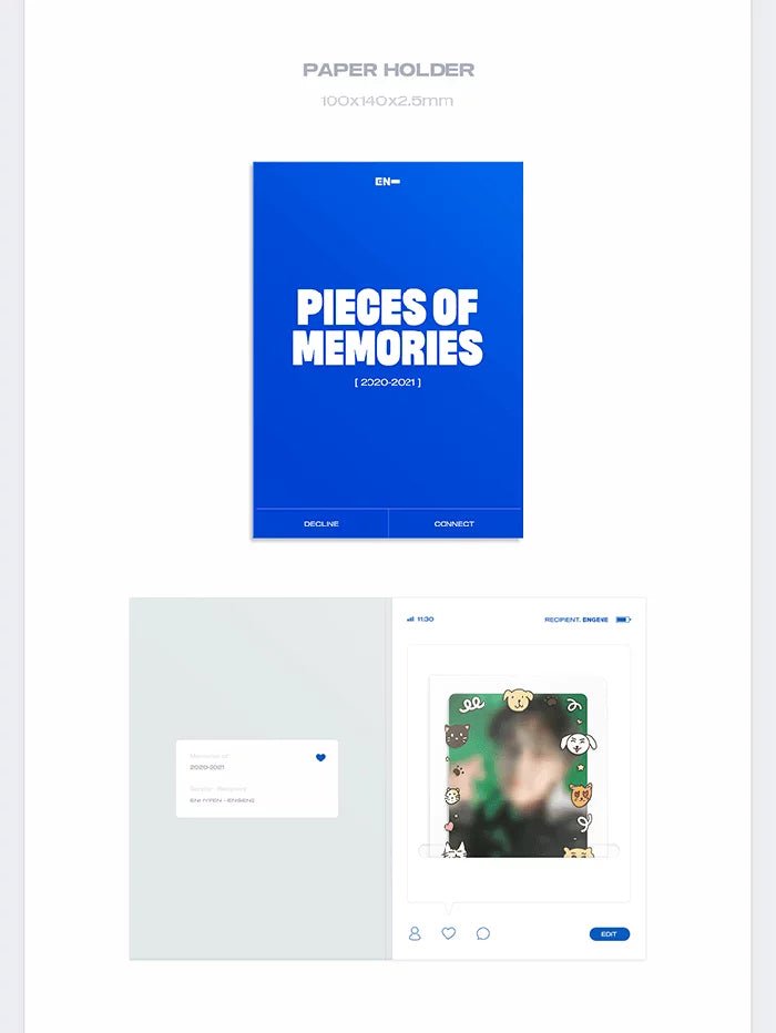 ENHYPEN - Pieces of Memories (Photobook) Details