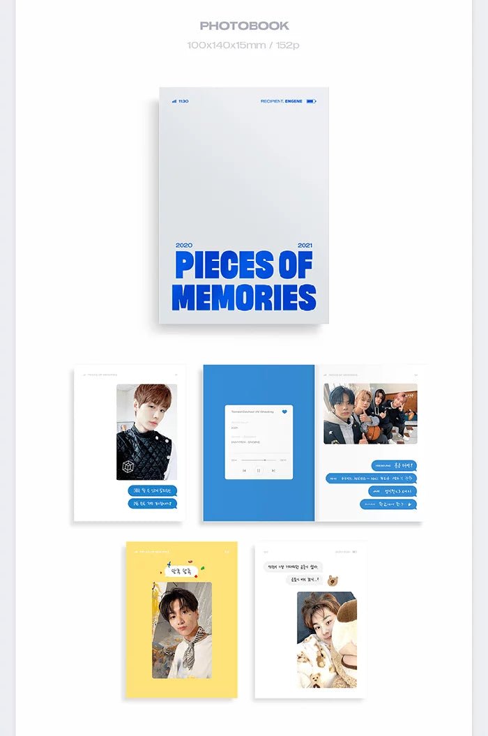 ENHYPEN - Pieces of Memories (Photobook) Details