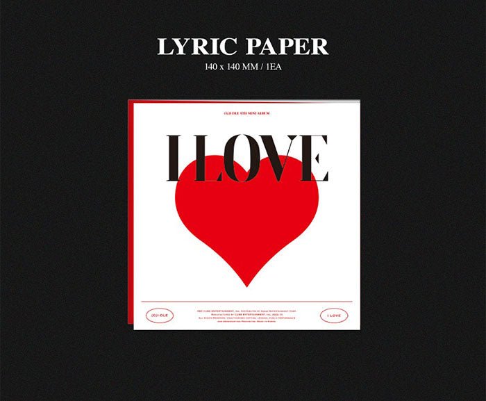 (G)I-DLE - I LOVE (5th Mini-Album) - Seoul-Mate