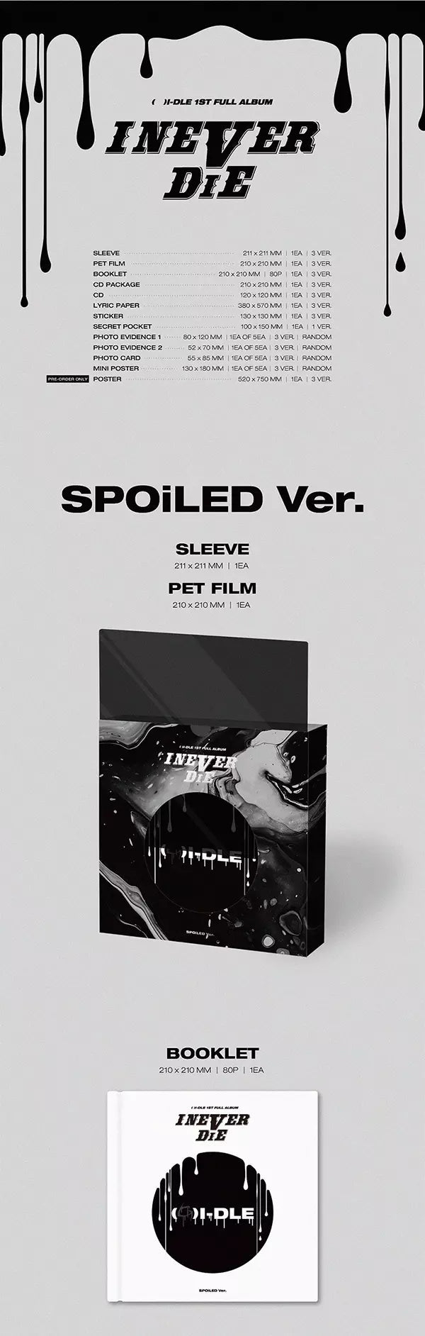 (G)I-DLE - I NEVER DIE (1st Full Album) - Seoul-Mate