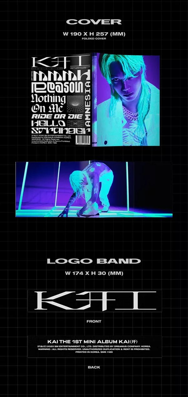 KAI (EXO) - 1st Mini-Album 'KAI' (开) Photobook Version#version_photobook