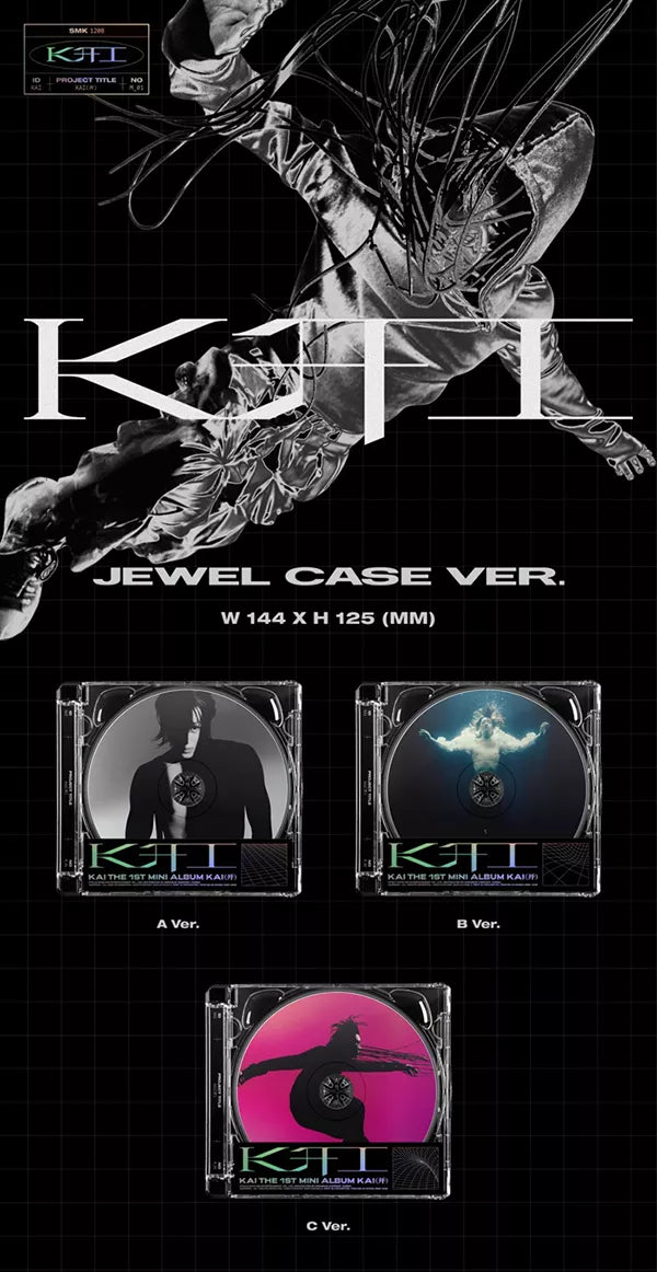 KAI (EXO) - 1st Mini-Album 'KAI' (开) Jewel Case Version#version_jewel-case