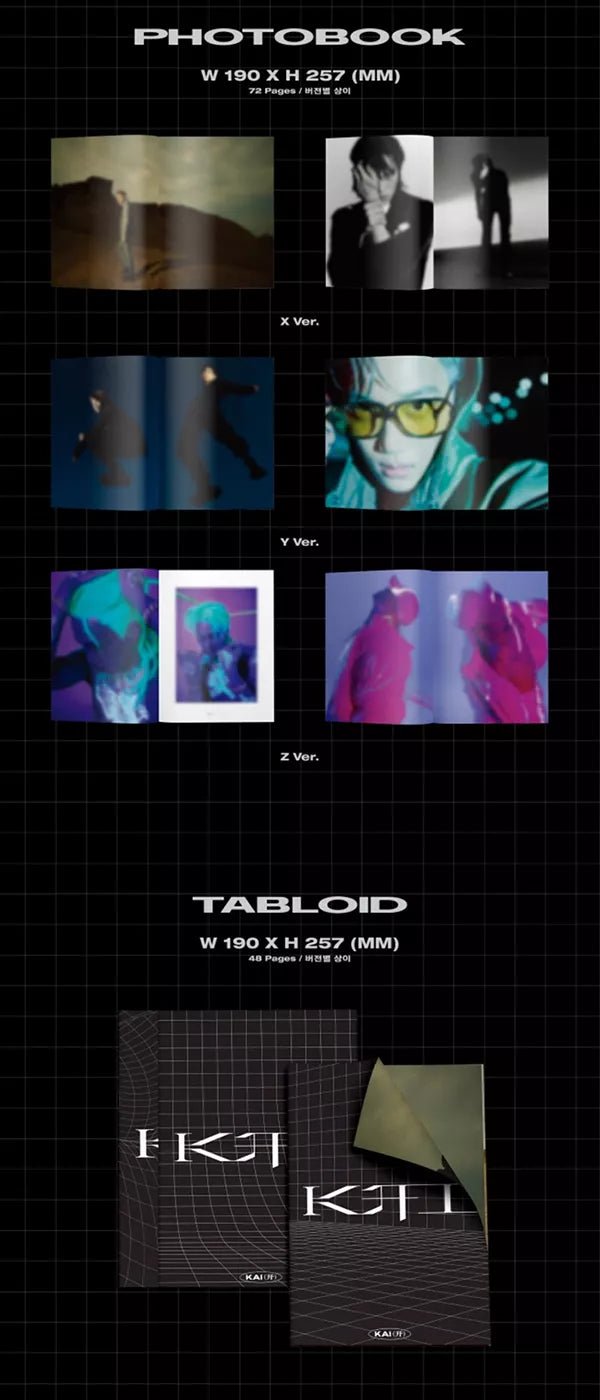 KAI (EXO) - 1st Mini-Album 'KAI' (开) Photobook Version#version_photobook