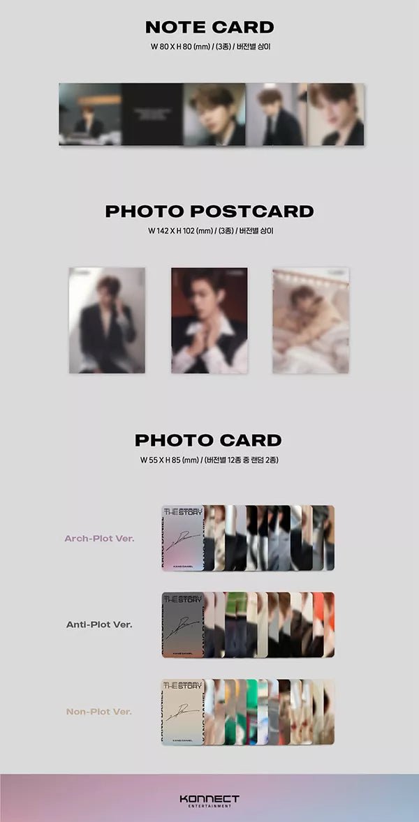 KANG DANIEL - The Story (1st Full Album)
