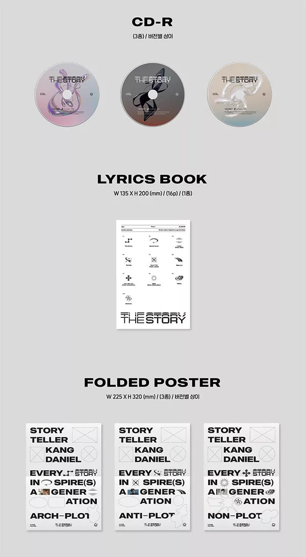 KANG DANIEL - The Story (1st Full Album)