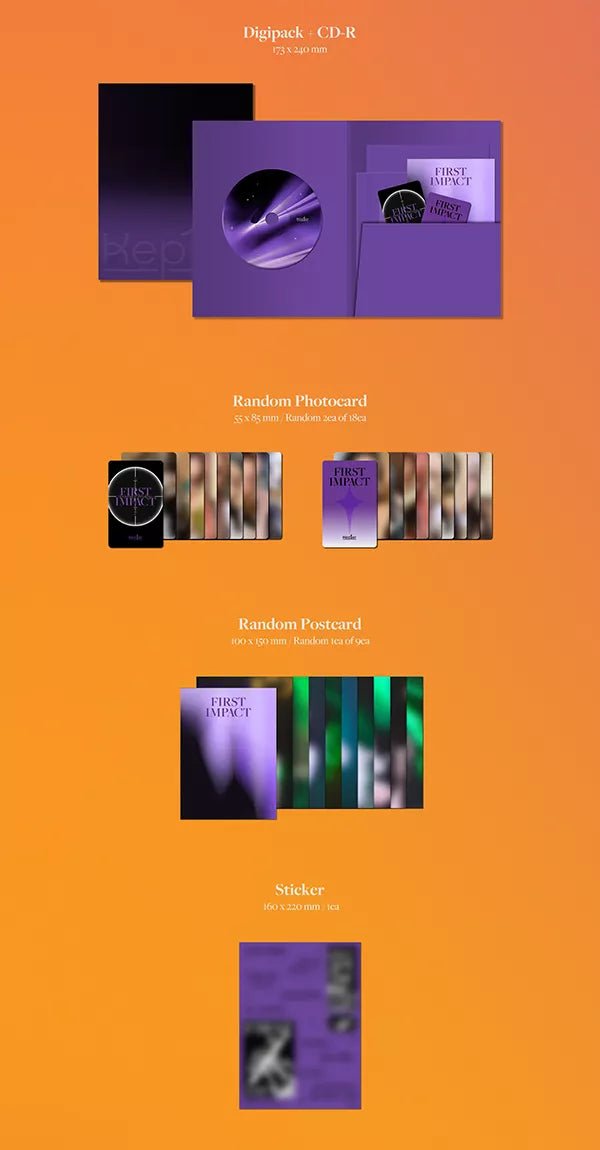 Kep1er – FIRST IMPACT The 1st Mini Album Connect 1 Version#version_connect-1-lila