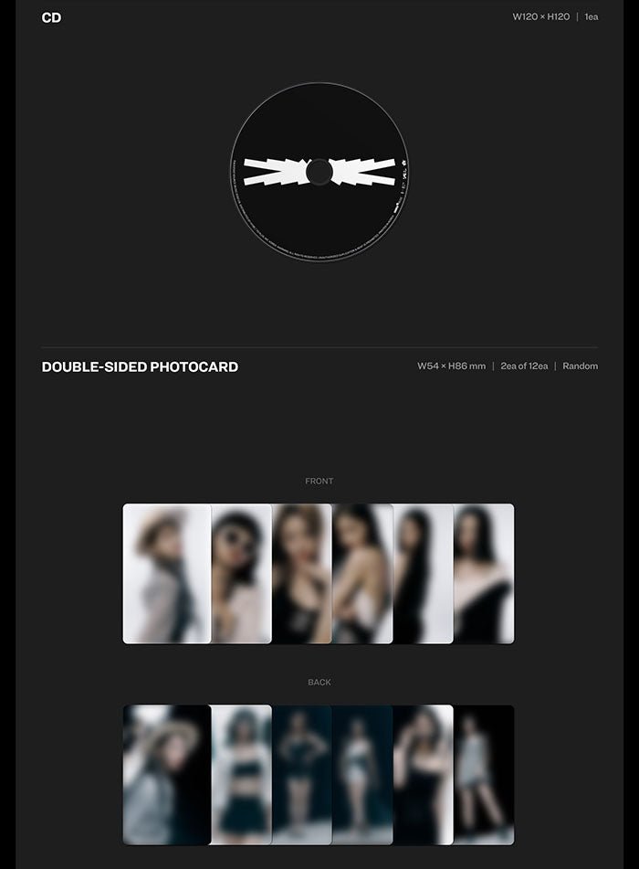 LE SSERAFIM - FEARLESS Monochrome Bouquet Ver. (1st Mini-Album) - Seoul-Mate