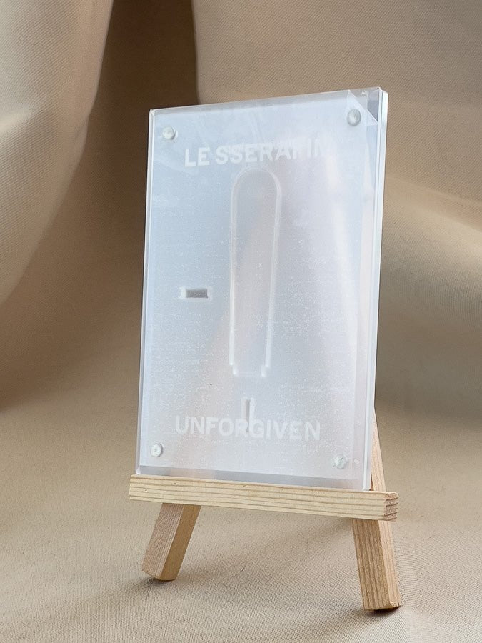 LE SSERAFIM - UNFORGIVEN WeVerse POB Photocard & Frame - Seoul-Mate