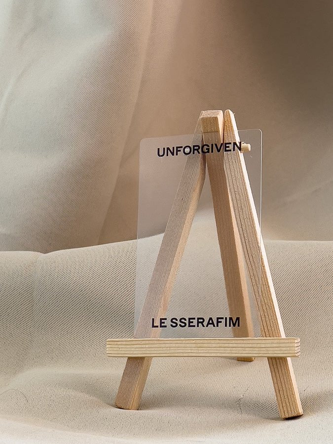 LE SSERAFIM - UNFORGIVEN WeVerse POB Photocard & Frame - Seoul-Mate