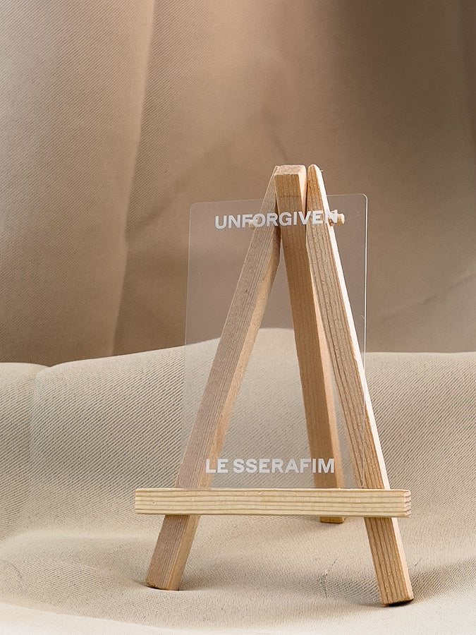 LE SSERAFIM - UNFORGIVEN WeVerse POB Photocard & Frame - Seoul-Mate