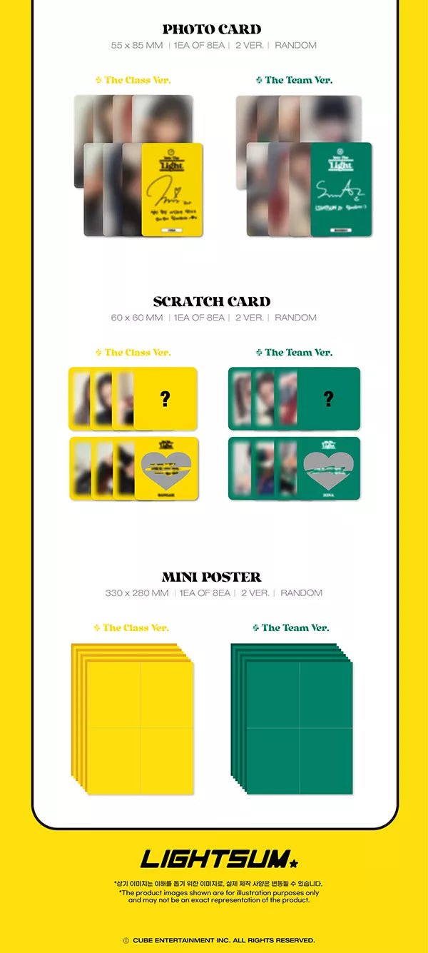 LIGHTSUM - Into The Light (1st Mini-Album) - Seoul-Mate