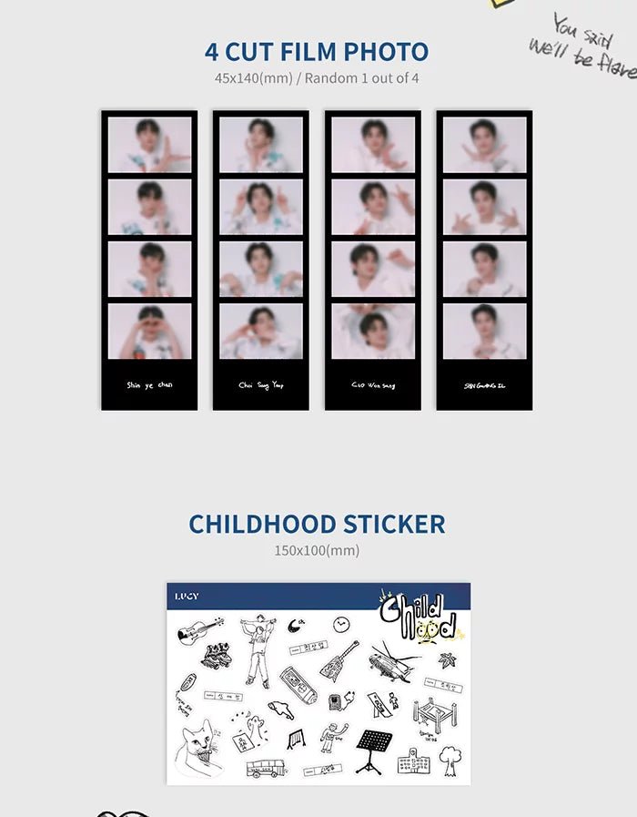 LUCY - CHILDHOOD (1st Studio-Album) - Seoul-Mate