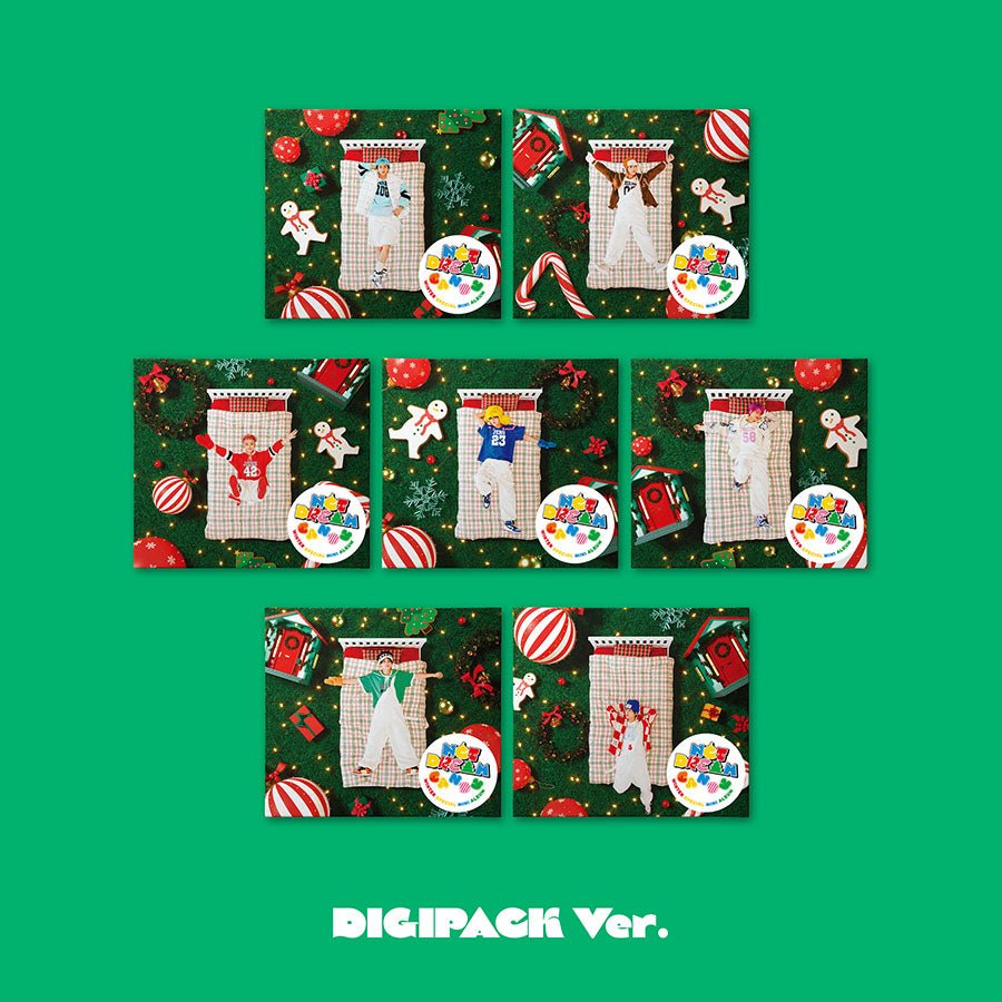 NCT Dream Candy Winter Spezial Mini Album Schutzhülle + 1ea NFC Musik