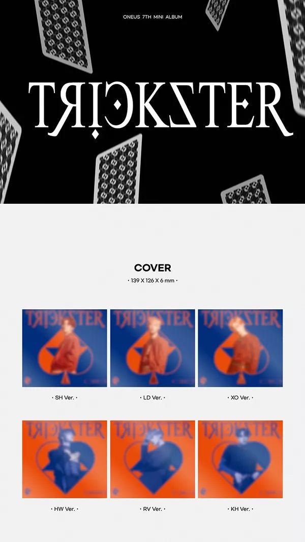 ONEUS - Trickster Digipack Ver. (7th Mini-Album)