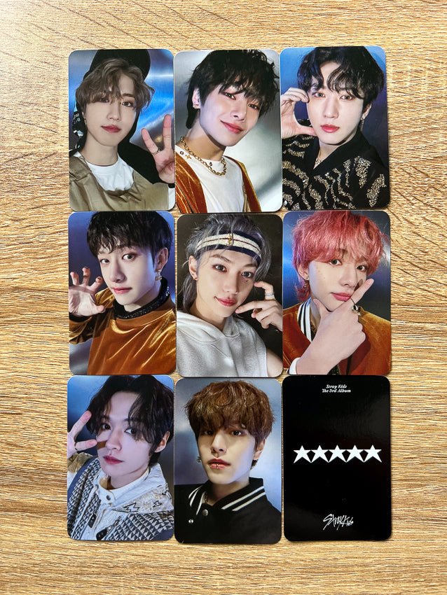 STRAY KIDS - 5-STAR (★★★★★) JYP Shop POB Fotokarte - Seoul-Mate