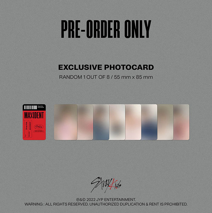 Stray Kids - MAXIDENT Mini-Album (Case Version)