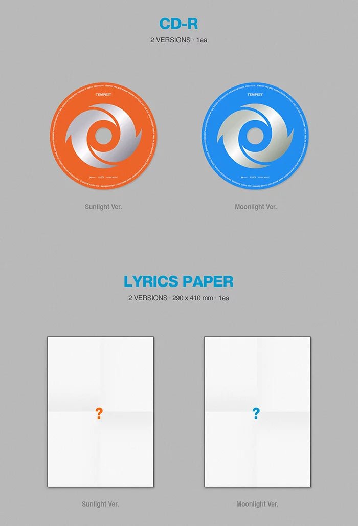 TEMPEST - Shining Up (2nd Mini Album)