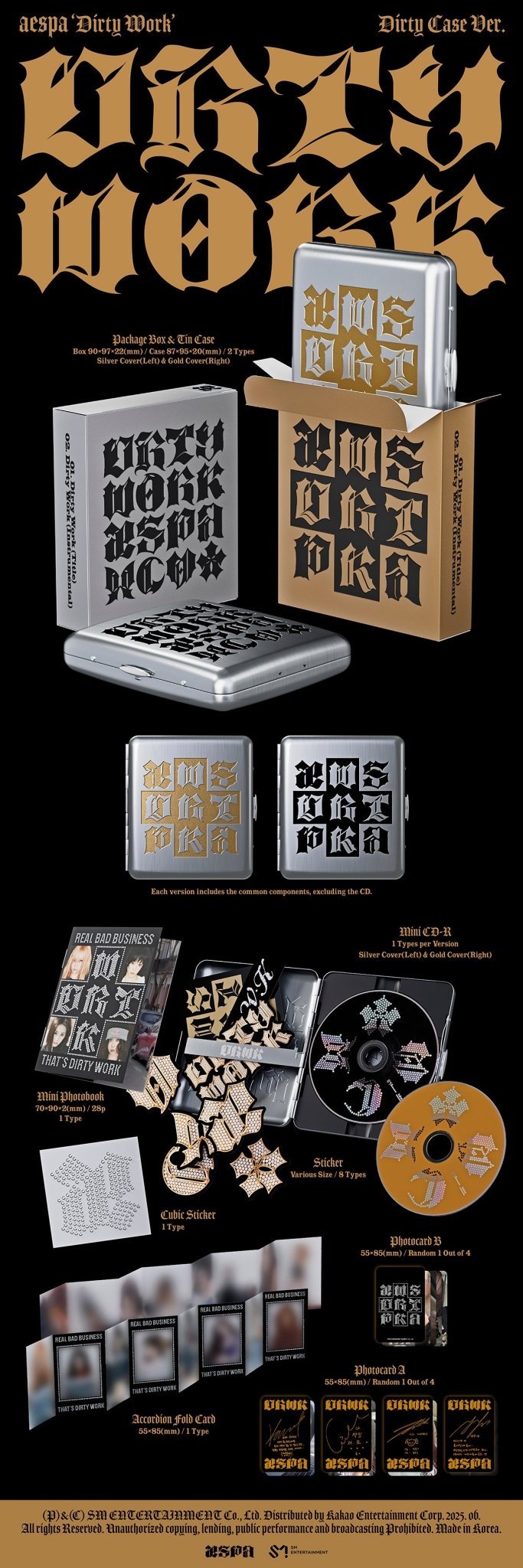 aespa - DIRTY WORK (Dirty Case Ver.) - SeoulMate