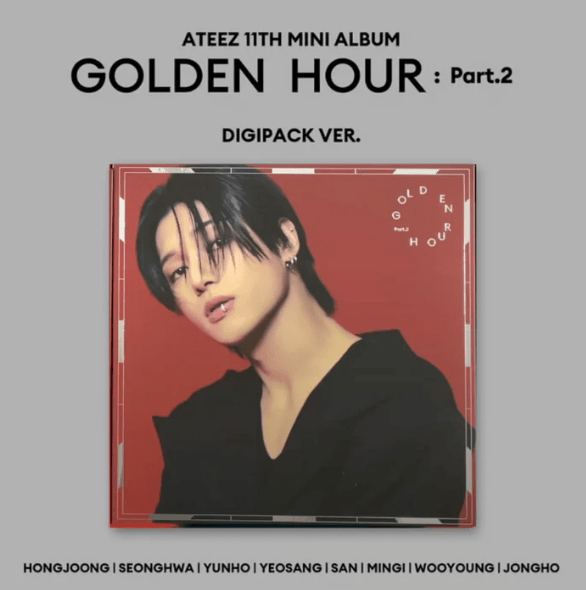 ATEEZ - GOLDEN HOUR : Part.2 Digipack Ver. (11th Mini Album) - SeoulMate