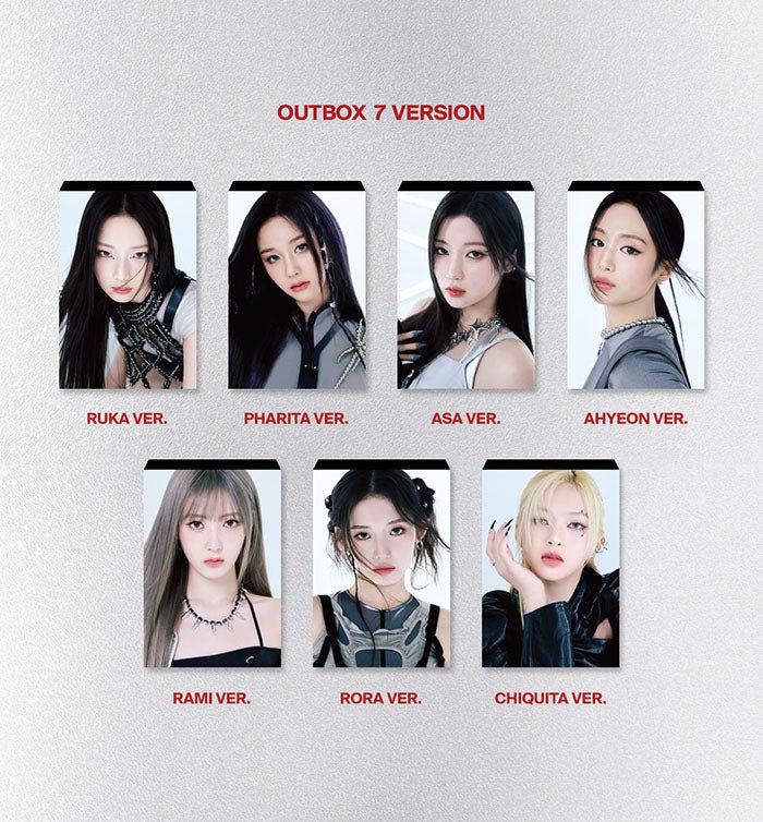 日本未入荷 BABYMONSTER - 1st Mini Album [BABYMONS7ER] YG Tag Album Ver タレントカード