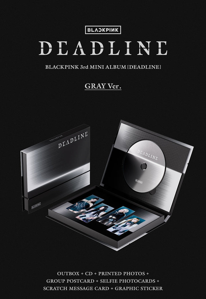 BLACKPINK - DEADLINE (Gray Ver.) (3rd Mini - Album) - SeoulMate