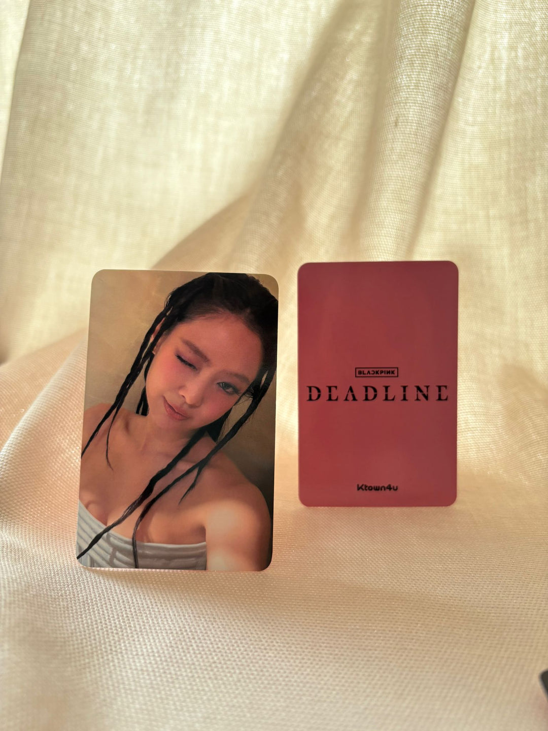 BLACKPINK - DEADLINE Ktown4u Fotokarte Photocard (Pink Ver.) - SeoulMate