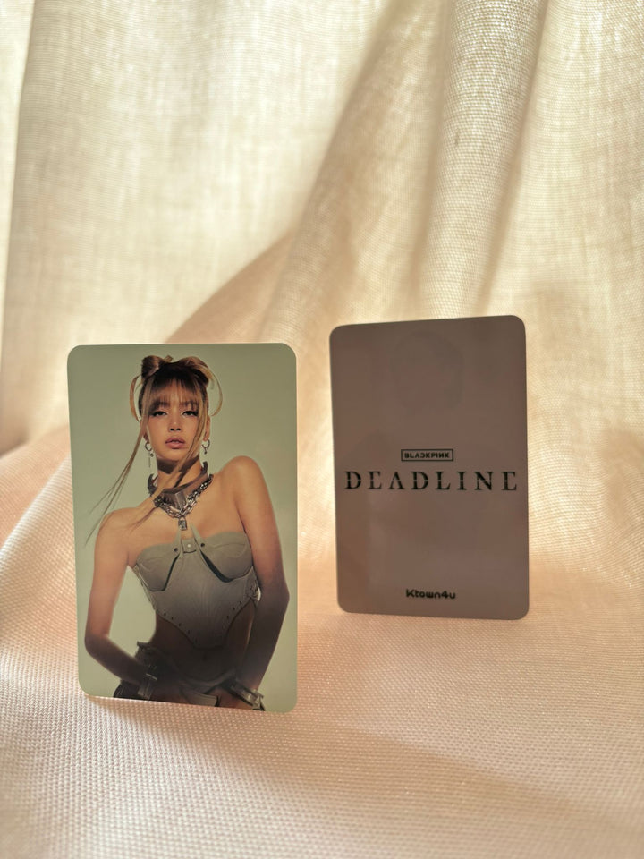 BLACKPINK - DEADLINE Ktown4u Fotokarte Photocard (Silver Ver.) - SeoulMate