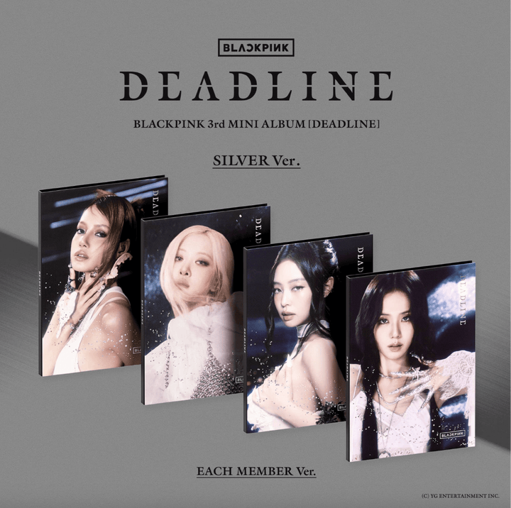 BLACKPINK - DEADLINE (Silver Ver.) (3rd Mini - Album) - SeoulMate