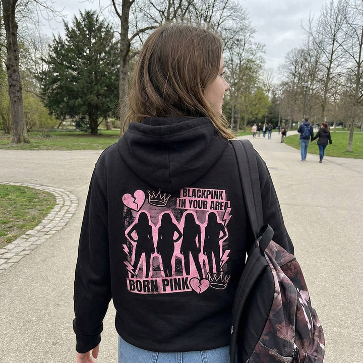 Blackpink Fan Hoodie - In Your Area Kapuzenpullover - SeoulMate
