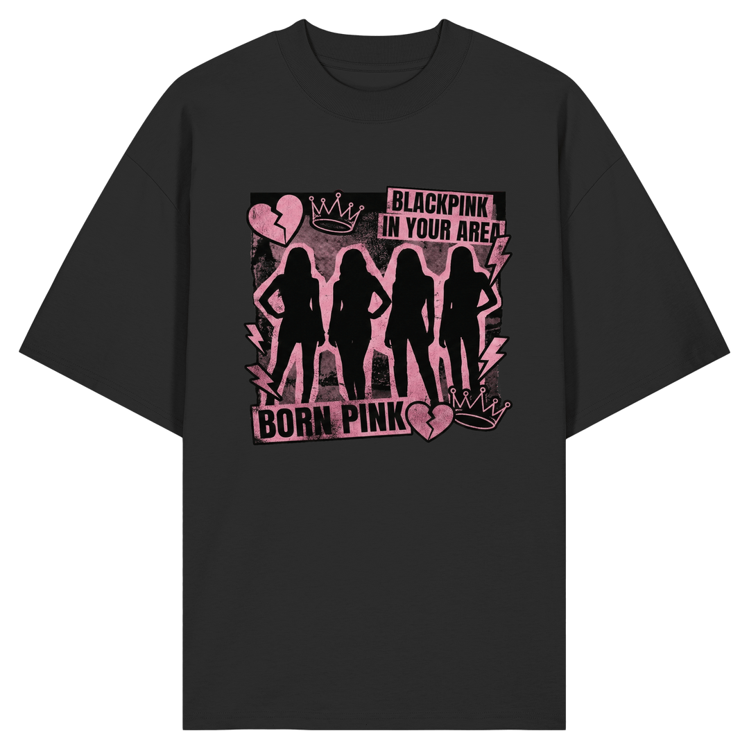 Blackpink In Your Area - Organic Oversize Shirt - SeoulMate