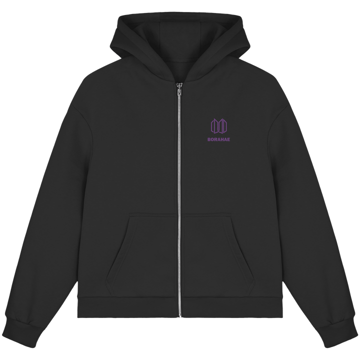 BTS Borahae 7 - Fluffy Boxcut Zipper - SeoulMate