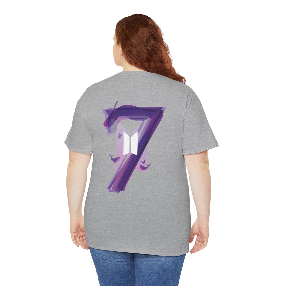 BTS Borahae "7" T-Shirt – I Purple You Army Shirt - SeoulMate