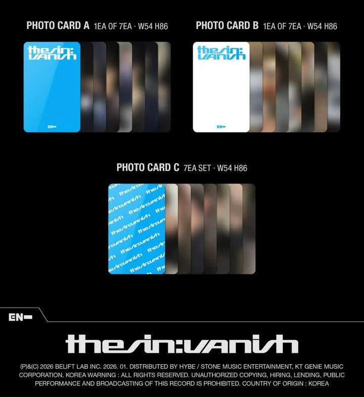 ENHYPEN - THE SIN : VANISH (Weverse Albums ver.) - SeoulMate